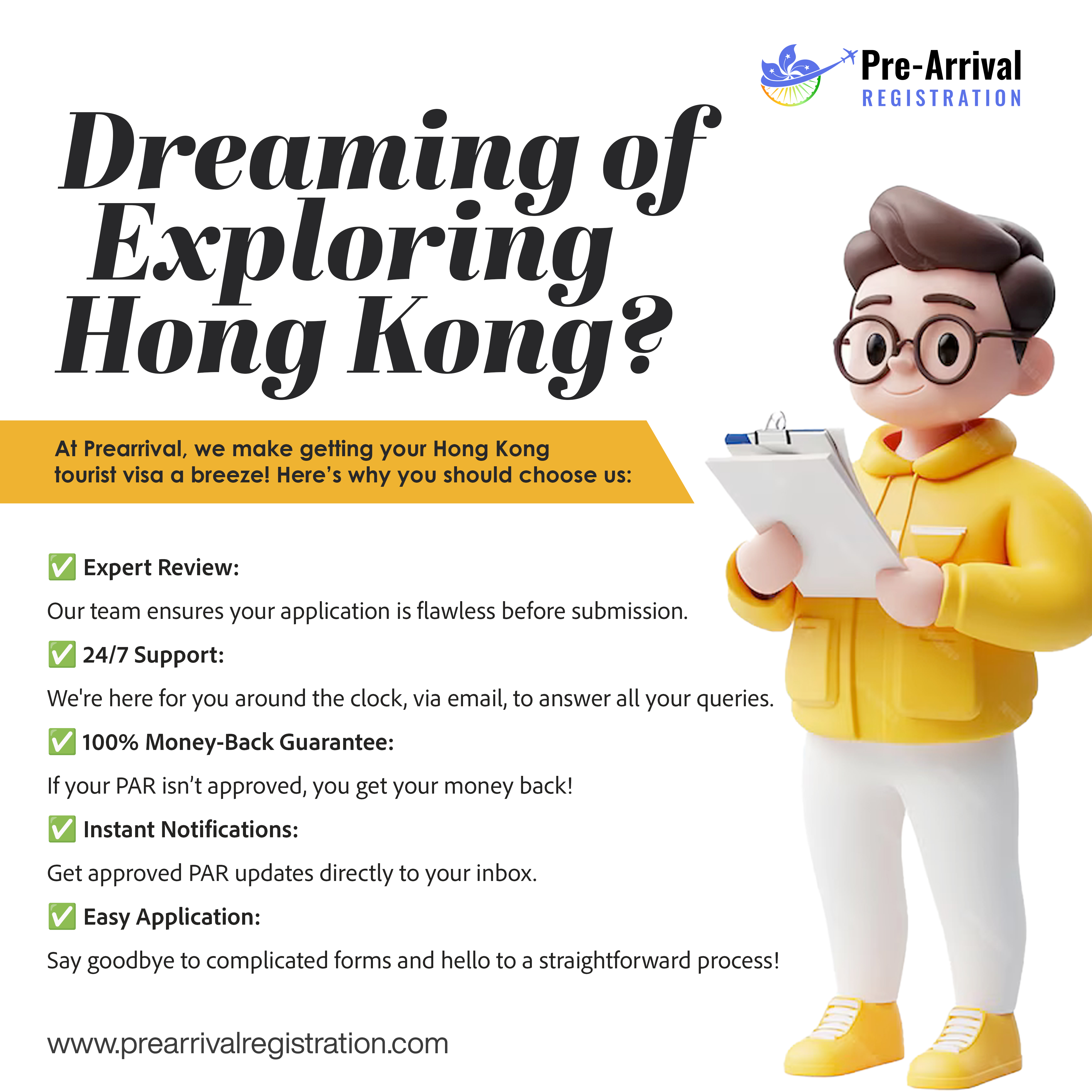 Visitor Visa To Hong Kong
